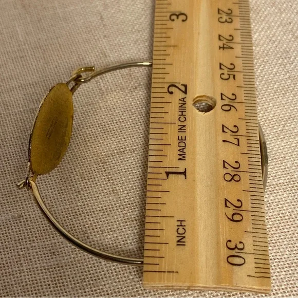 Vintage Disney Mickey Mouse Jewelry Set Gold 1970s ring bracelet necklace 70s - Picture 7 of 16